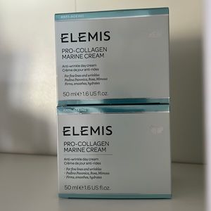 New in Box Elemis Pro Collagen MarineCream. 2 pack